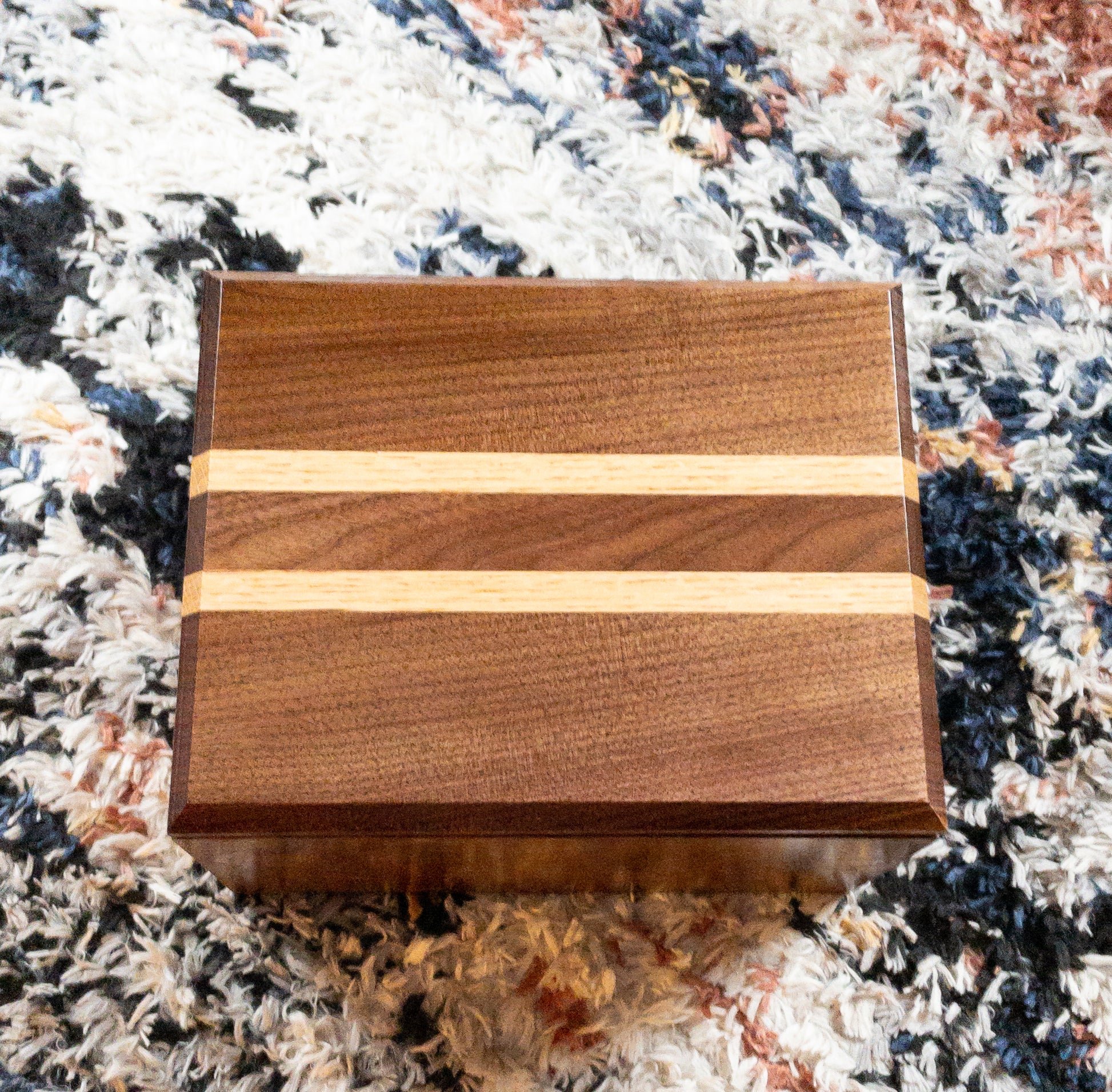 Walnut Keepsake Box, Handcrafted Rorey's Crafted Gifts